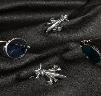 Chrome Hearts Vintage Sunglasses Luxus-Punk aus Hollywood Chrome Hearts Vintage Sunglasses luxury punk from Hollywood
